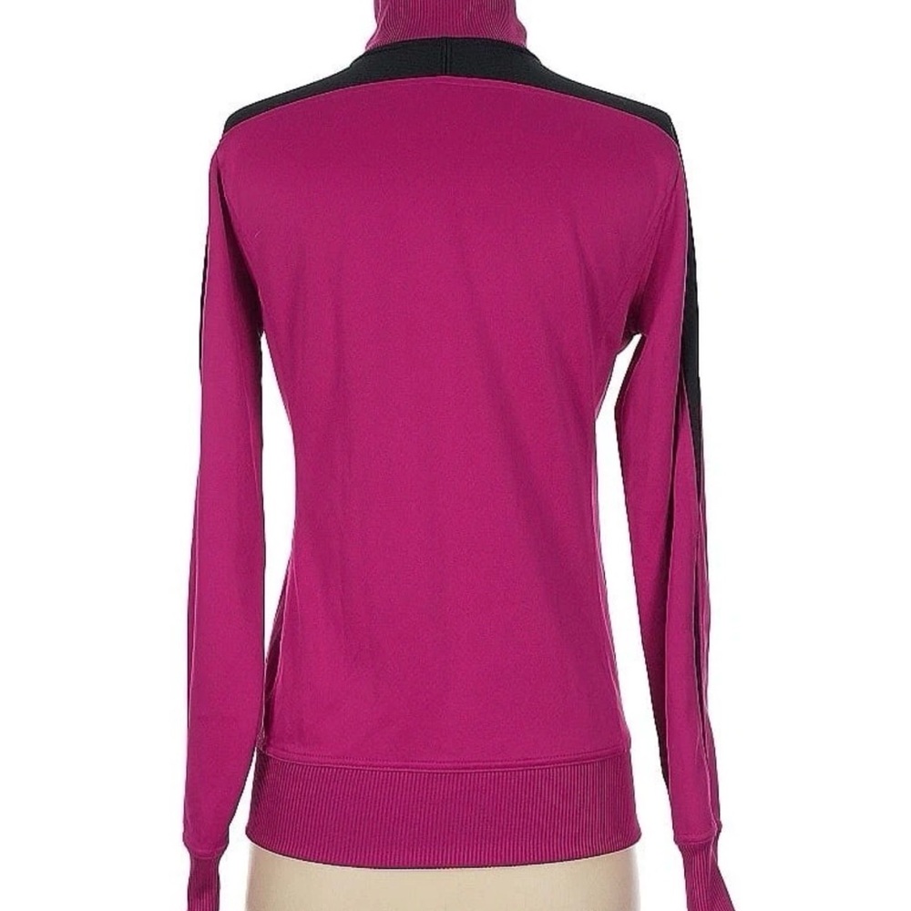 Nike Women's Size Small Dri-Fit Pink Full Zip Long-Sleeve Running Jacket - Picture 2 of 5